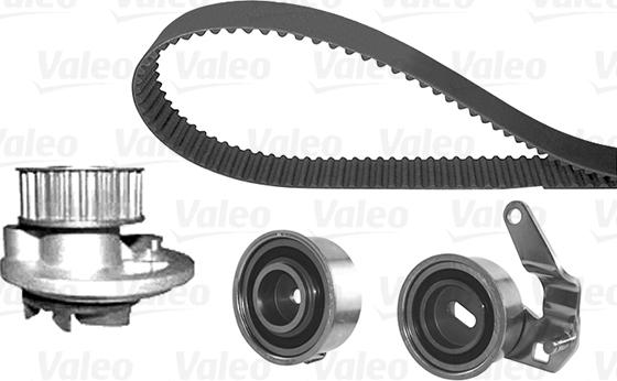 Valeo 614642 - Водяной насос + комплект зубчатого ремня autodnr.net