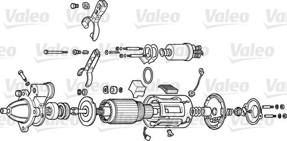 Valeo 6212B - Стартер autocars.com.ua