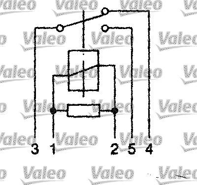 Valeo 643818 - Реле, рабочий ток avtokuzovplus.com.ua