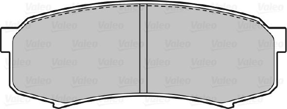 Valeo 670777 - Тормозные колодки, дисковые, комплект autodnr.net