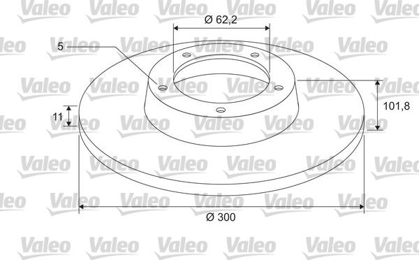 Valeo 675419 - Тормозной диск autodnr.net