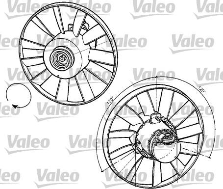 Valeo 696059 - Вентилятор, охолодження двигуна autocars.com.ua