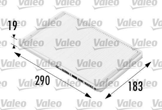 Valeo 698149 - Фильтр воздуха в салоне autodnr.net