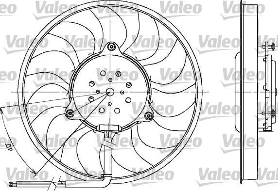 Valeo 698612 - Вентилятор, охолодження двигуна autocars.com.ua