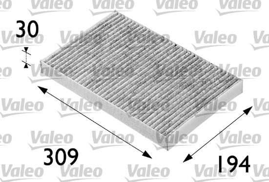 Valeo 698682 - Фильтр воздуха в салоне autodnr.net