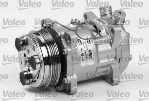 Valeo 699001 - Компресор, кондиціонер autocars.com.ua