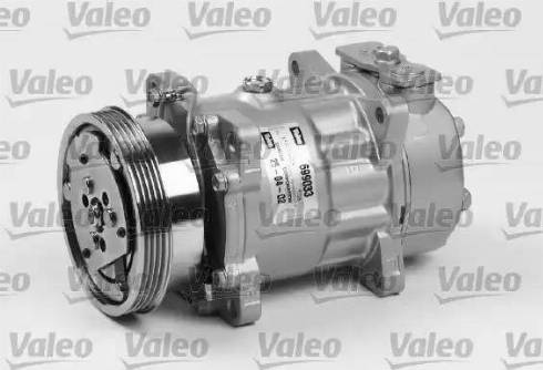 Valeo 699033 - Компрессор кондиционера autodnr.net