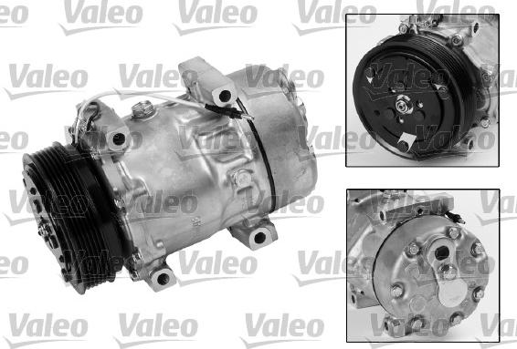VALEO 699045 - Компресор, кондиціонер autocars.com.ua