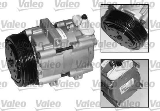 Valeo 699048 - Компрессор кондиционера avtokuzovplus.com.ua