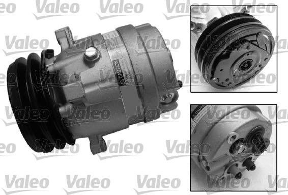 VALEO 699070 - Компресор, кондиціонер autocars.com.ua