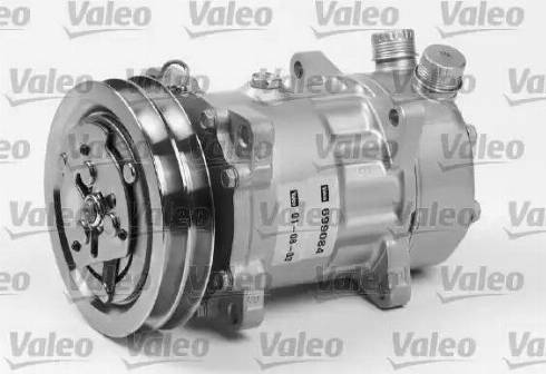 Valeo 699084 - Компресор, кондиціонер autocars.com.ua