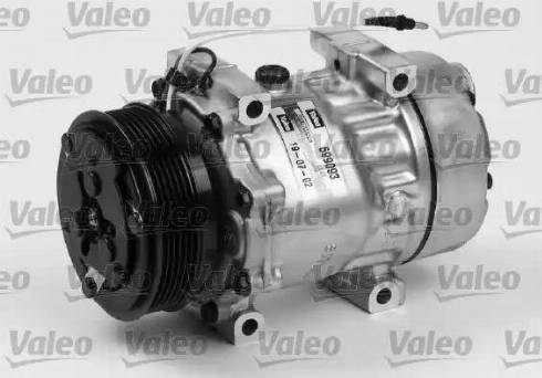 Valeo 699093 - Компресор, кондиціонер autocars.com.ua