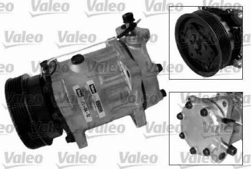 Valeo 699096 - Компресор, кондиціонер autocars.com.ua