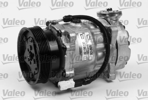 VALEO 699106 - Компресор, кондиціонер autocars.com.ua
