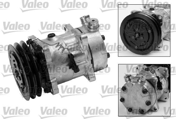 VALEO 699147 - Компресор, кондиціонер autocars.com.ua