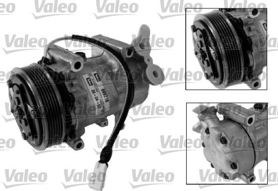 Valeo 699216 - Компресор, кондиціонер autocars.com.ua