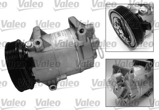 Valeo 699246 - Компресор, кондиціонер autocars.com.ua