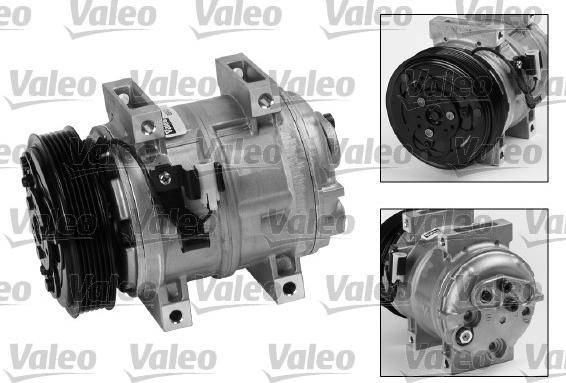 Valeo 699261 - Компресор, кондиціонер autocars.com.ua