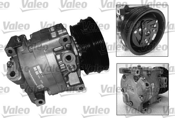 VALEO 699280 - Компресор, кондиціонер autocars.com.ua