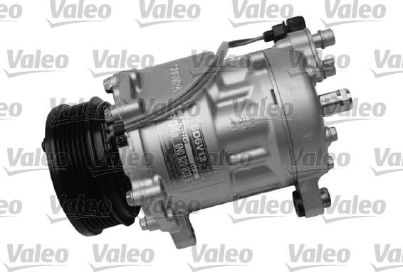 Valeo 699303 - Компресор, кондиціонер autocars.com.ua