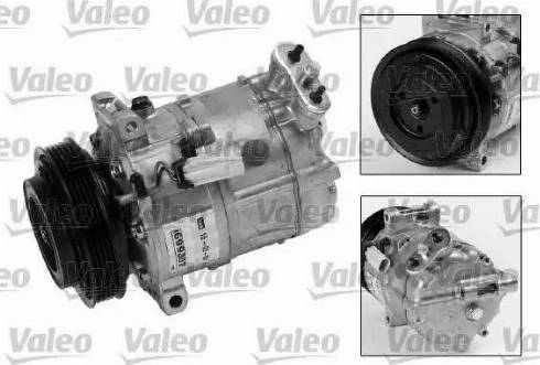 Valeo 699307 - Компресор, кондиціонер autocars.com.ua