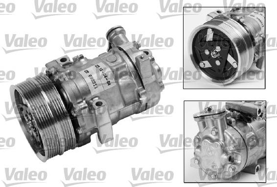 VALEO 699311 - Компресор, кондиціонер autocars.com.ua