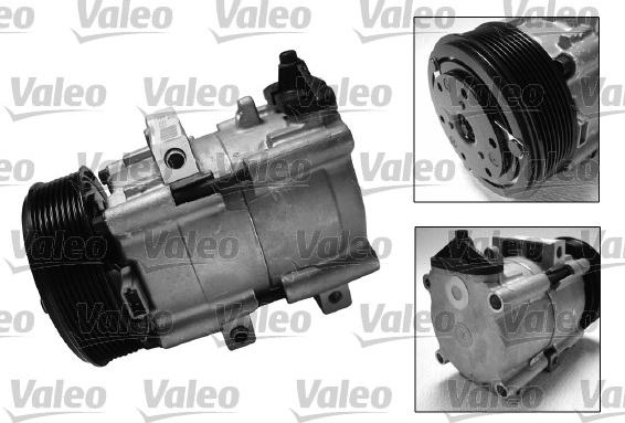 Valeo 699337 - Компрессор кондиционера avtokuzovplus.com.ua