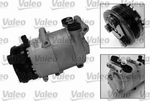 Valeo 699341 - Компрессор кондиционера avtokuzovplus.com.ua