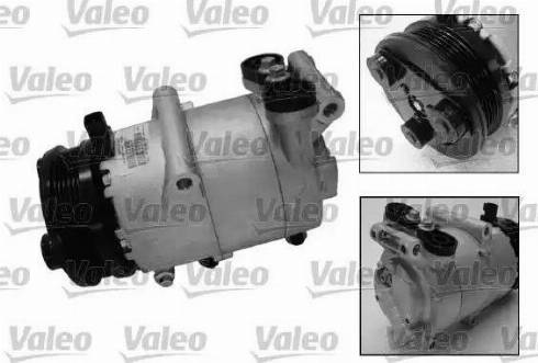 Valeo 699342 - Компрессор кондиционера avtokuzovplus.com.ua