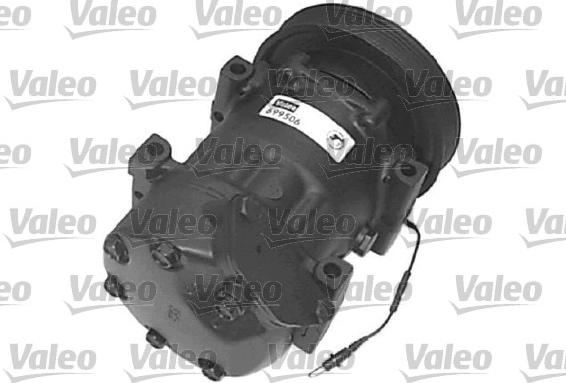 Valeo 699506 - Компресор, кондиціонер autocars.com.ua