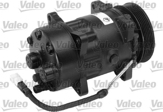 Valeo 699524 - Компресор, кондиціонер autocars.com.ua