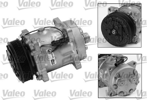 Valeo 699528 - Компрессор кондиционера autodnr.net