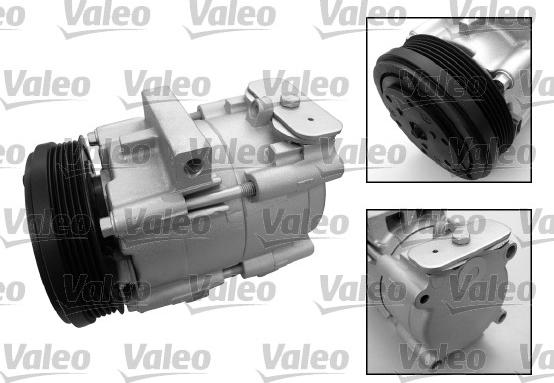 Valeo 699548 - Компресор, кондиціонер autocars.com.ua