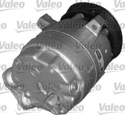 VALEO 699571 - Компресор, кондиціонер autocars.com.ua