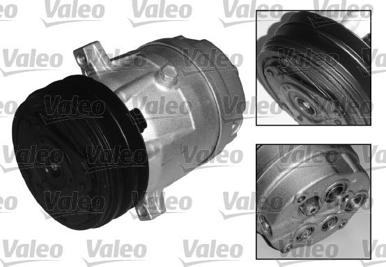 Valeo 699574 - Компресор, кондиціонер autocars.com.ua