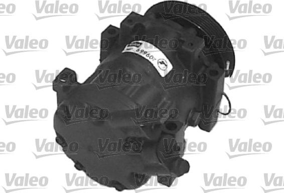 Valeo 699607 - Компресор, кондиціонер autocars.com.ua