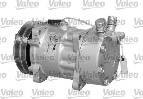 Valeo 699714 - Компрессор кондиционера avtokuzovplus.com.ua