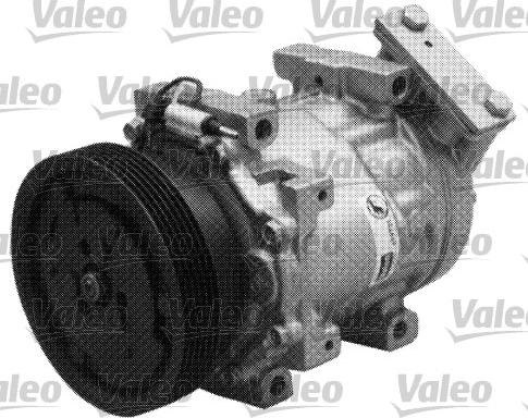 Valeo 699721 - Компресор, кондиціонер autocars.com.ua