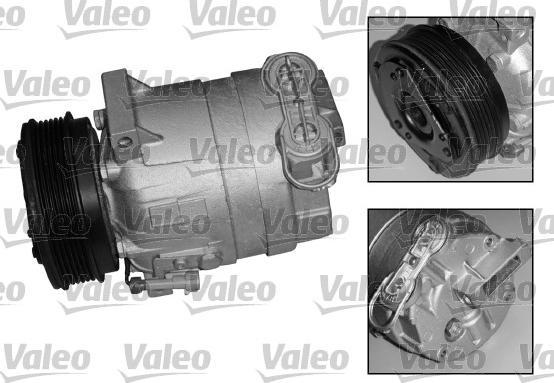 Valeo 699743 - Компрессор кондиционера autodnr.net