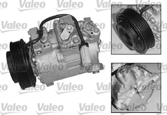 VALEO 699768 - Компресор, кондиціонер autocars.com.ua