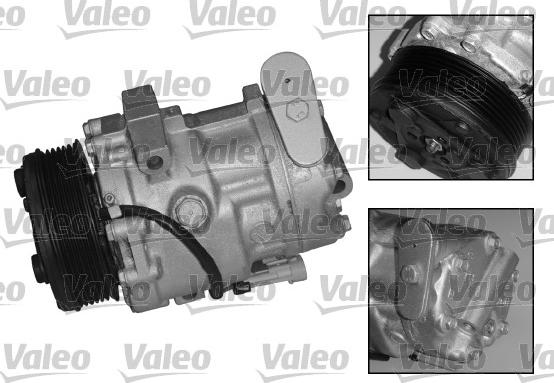 Valeo 699870 - Компрессор кондиционера avtokuzovplus.com.ua