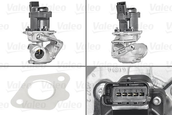 Valeo 700444 - Клапан повернення ОГ autocars.com.ua