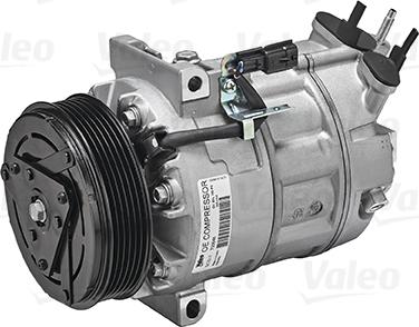 Valeo 700848 - Компрессор кондиционера avtokuzovplus.com.ua