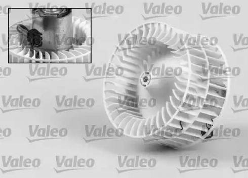 Valeo 715006 - Вентилятор салону autocars.com.ua