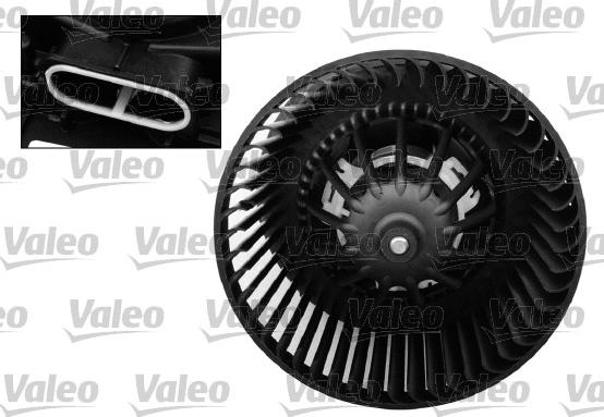 Valeo 715066 - Вентилятор салону autocars.com.ua