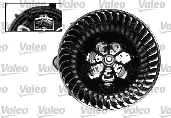 VALEO 715073 - Вентилятор салону autocars.com.ua
