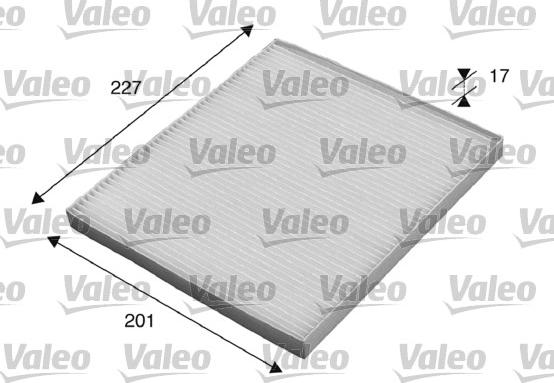 Valeo 715521 - Фильтр воздуха в салоне autodnr.net