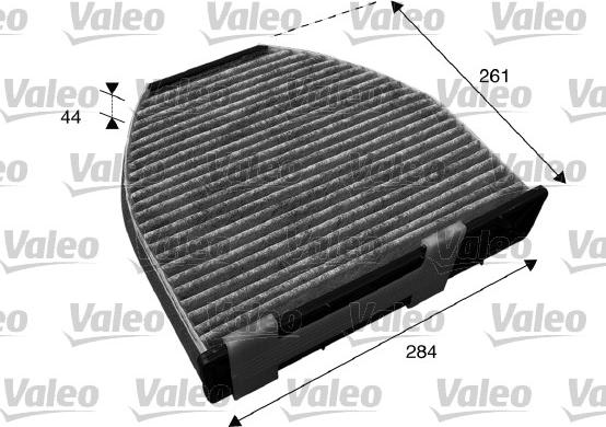 Valeo 715600 - Фильтр воздуха в салоне autodnr.net