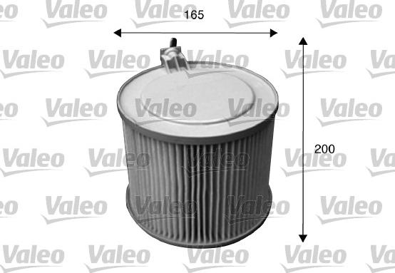 Valeo 715633 - Фильтр воздуха в салоне autodnr.net