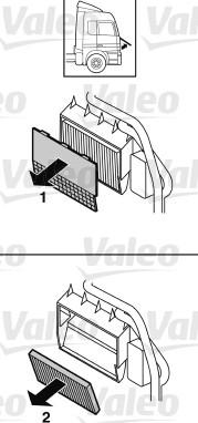 Valeo 716004 - Фільтр, повітря у внутрішній простір autocars.com.ua